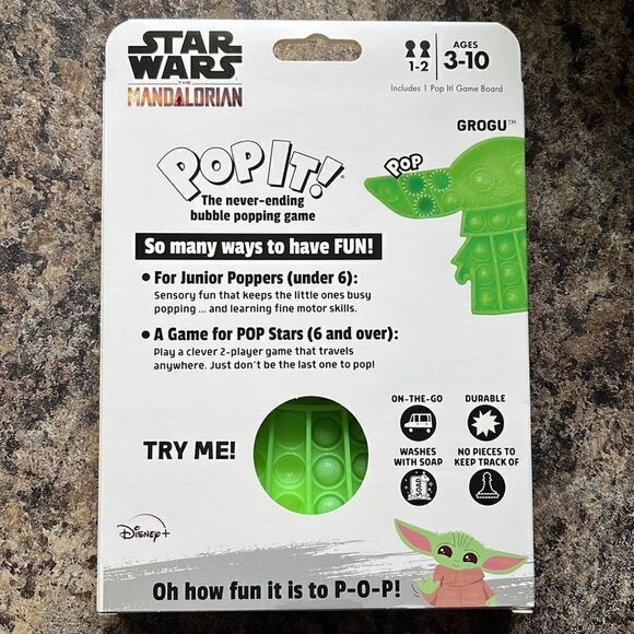New in Package MANDALORIAN POP IT - Picture 2 of 2